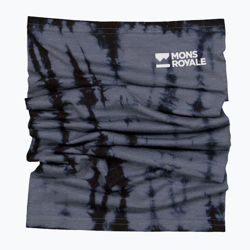 Schlauchschal Mons Royale Daily Dose Merino grey tie dye