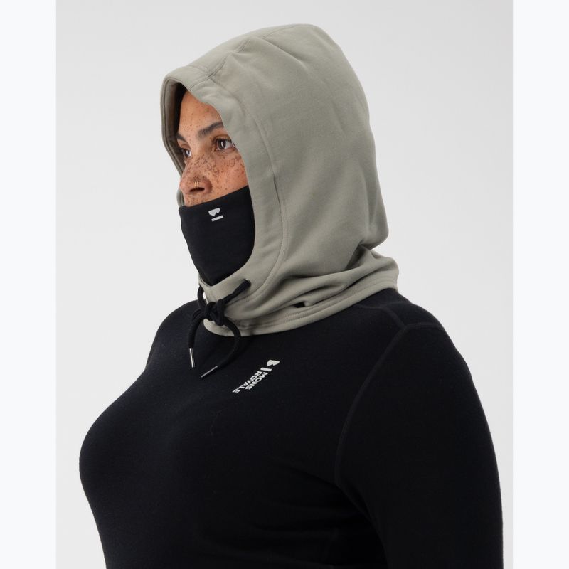 Sturmhaube Mons Royale Decade Merino Fleece Hood dried sage
