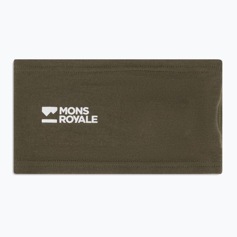 Kopfband Mons Royale Haines Merino dark olive