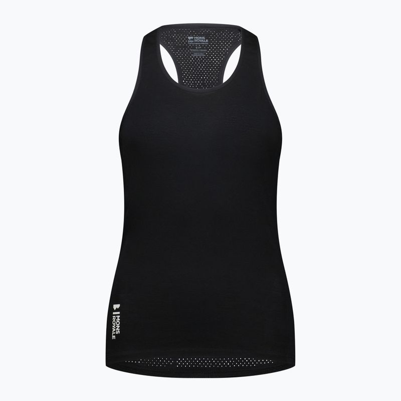 Damen Thermoaktivshirt Mons Royale Bella Merino Tank schwarz 2