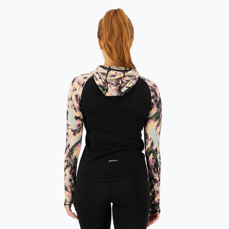 Damen Thermo-Sweatshirt Mons Royale Bella Tech Hood schwarz 2