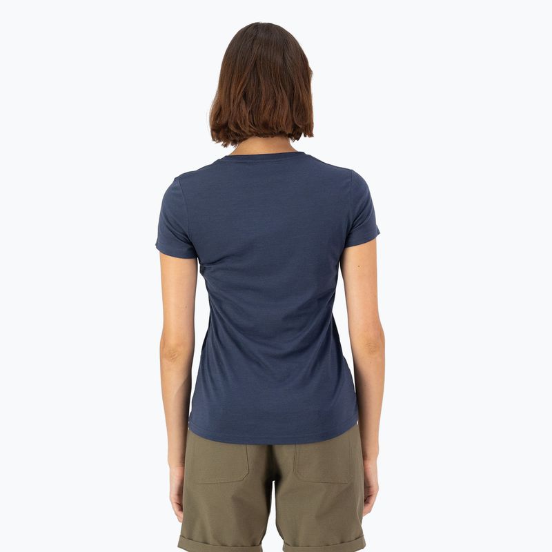 Damen Thermo-T-Shirt Mons Royale Icon Classic Mitternacht 2