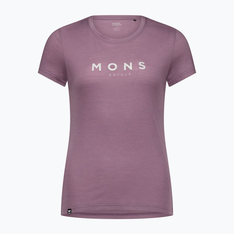 Damen-Thermo-T-Shirt Mons Royale Icon Classic mauve 3