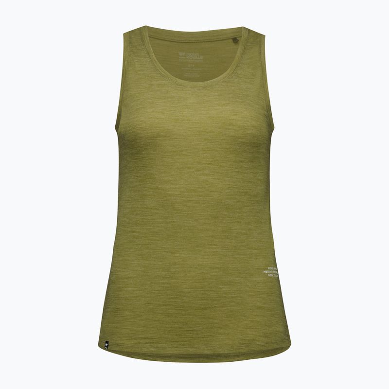 Damen Funktionsshirt Mons Royale Zephyr Tencel Tank Farn 3
