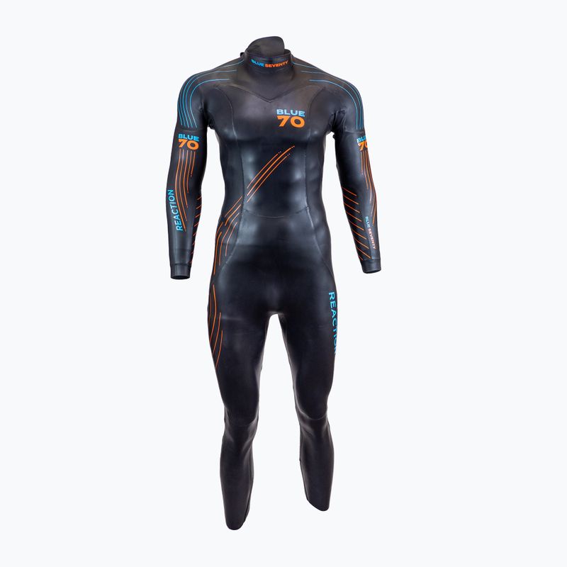 Herren-Triathlonanzug BlueSeventy Reaction 2022 BL256 schwarz