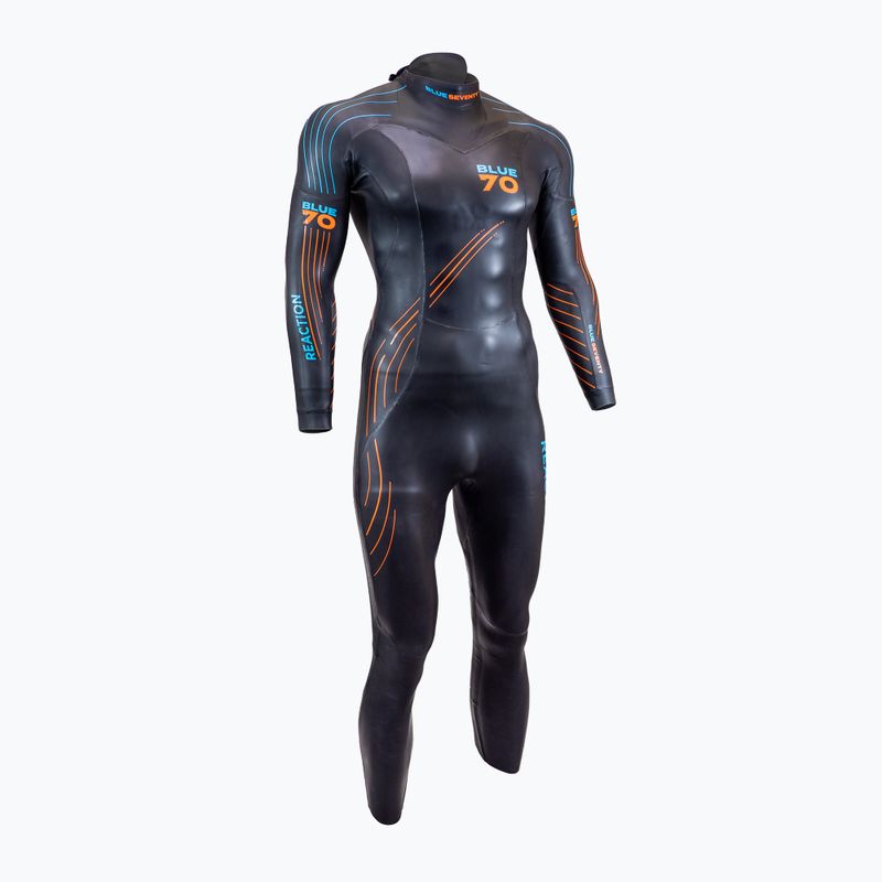Herren-Triathlonanzug BlueSeventy Reaction 2022 BL256 schwarz 3