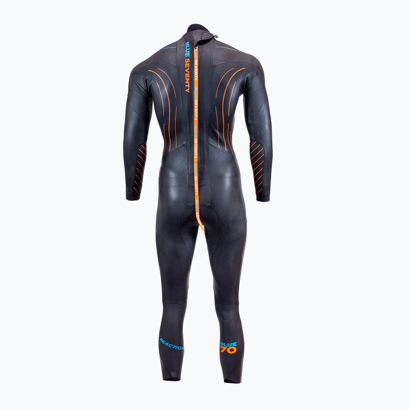 Herren-Triathlonanzug BlueSeventy Reaction 2022 BL256 schwarz 4