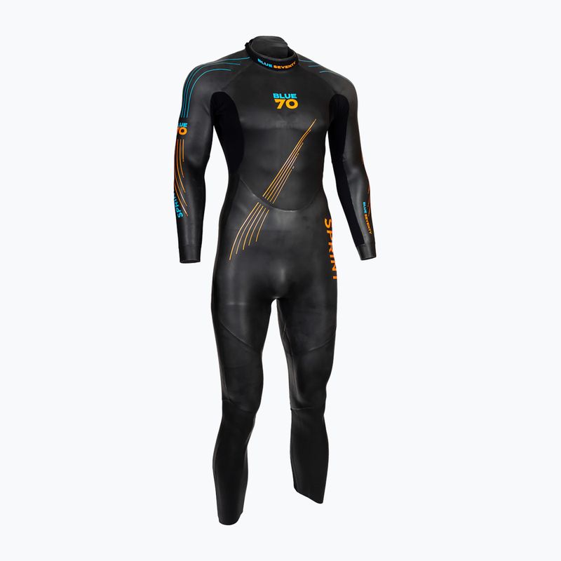 Herren-Triathlonanzug BlueSeventy Sprint 2022 BL288 schwarz