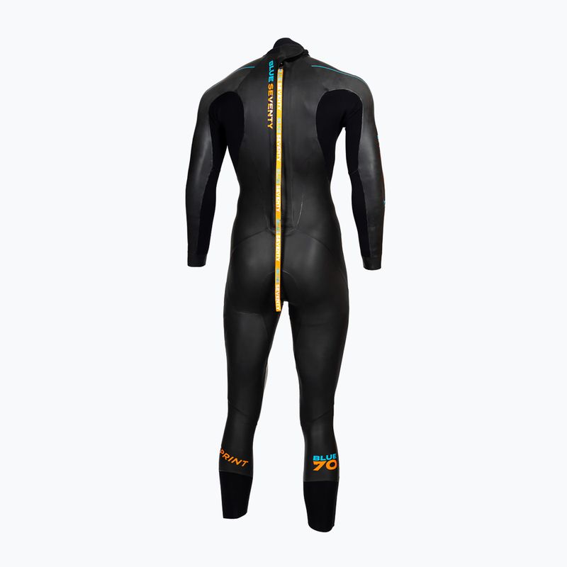 Herren-Triathlonanzug BlueSeventy Sprint 2022 BL288 schwarz 2