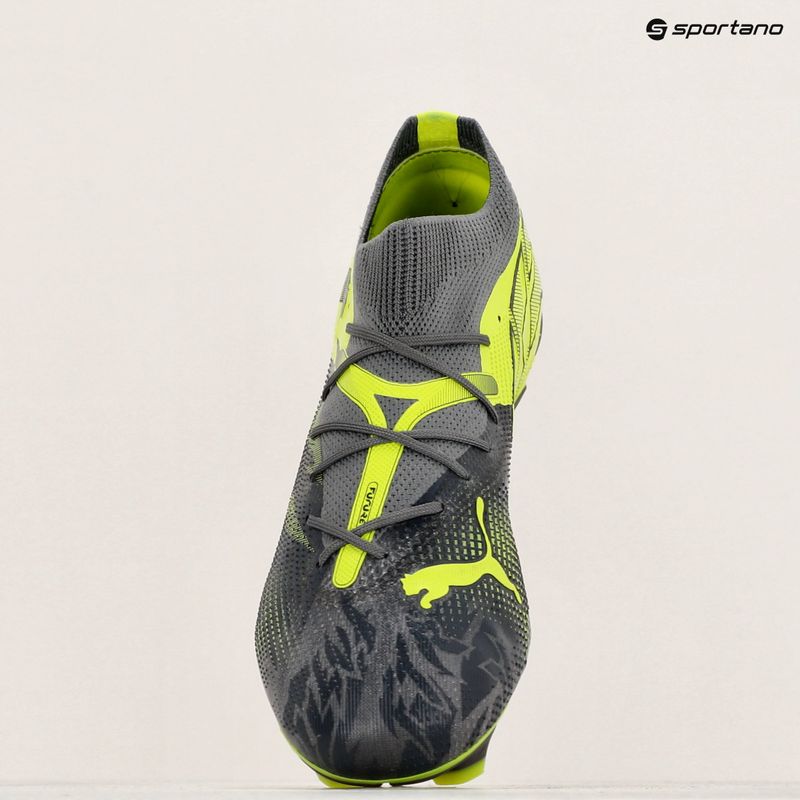 PUMA Future 7 Match Rush FG/AG stark grau/kalt dunkelgrau/elektrisch Kalk Fußballschuhe 16