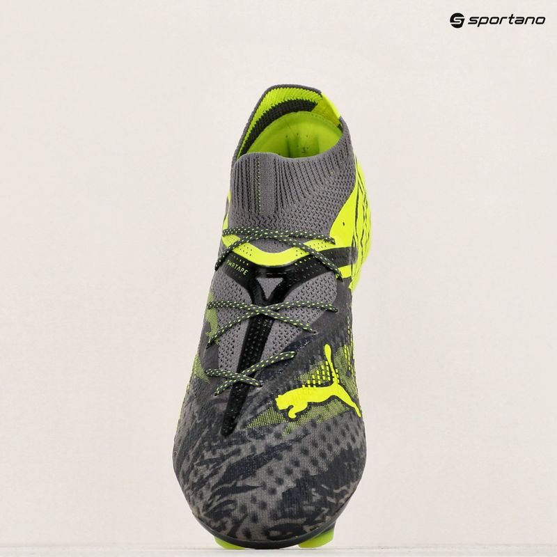 PUMA Future 7 Ultimate Rush FG/AG stark grau/kalt dunkelgrau/elektrisch Kalk Fußballschuhe 16