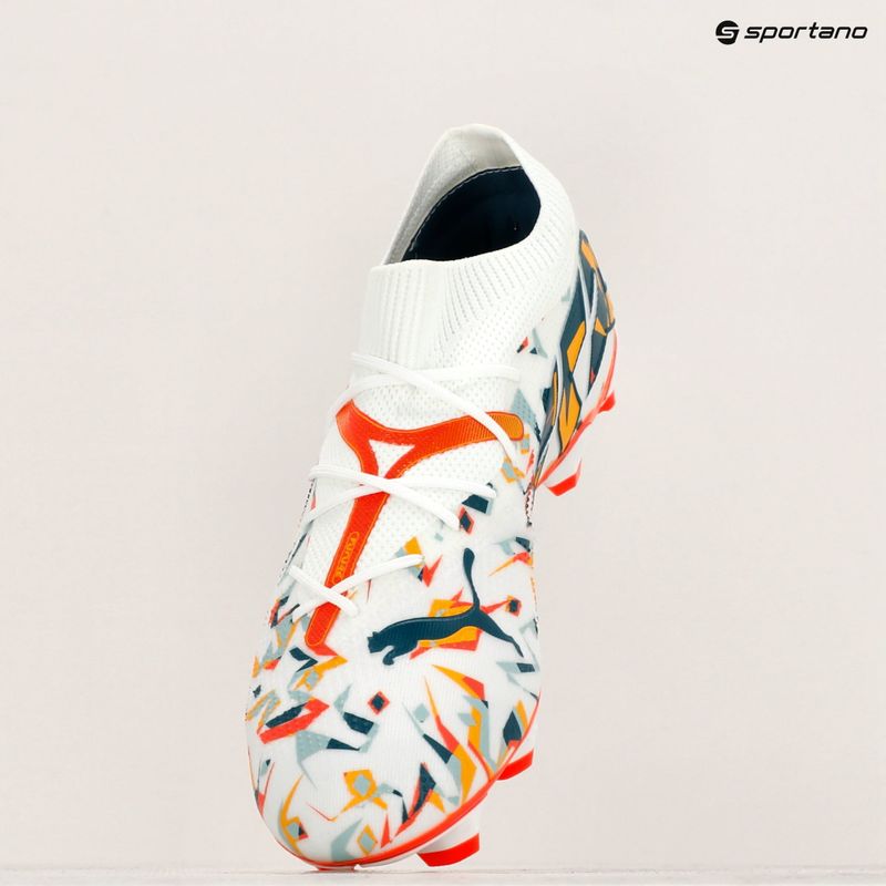 PUMA Future 7 Match Creativity FG/AG white/ocean tropic/turquoise surf/hot heat/sunstream 16