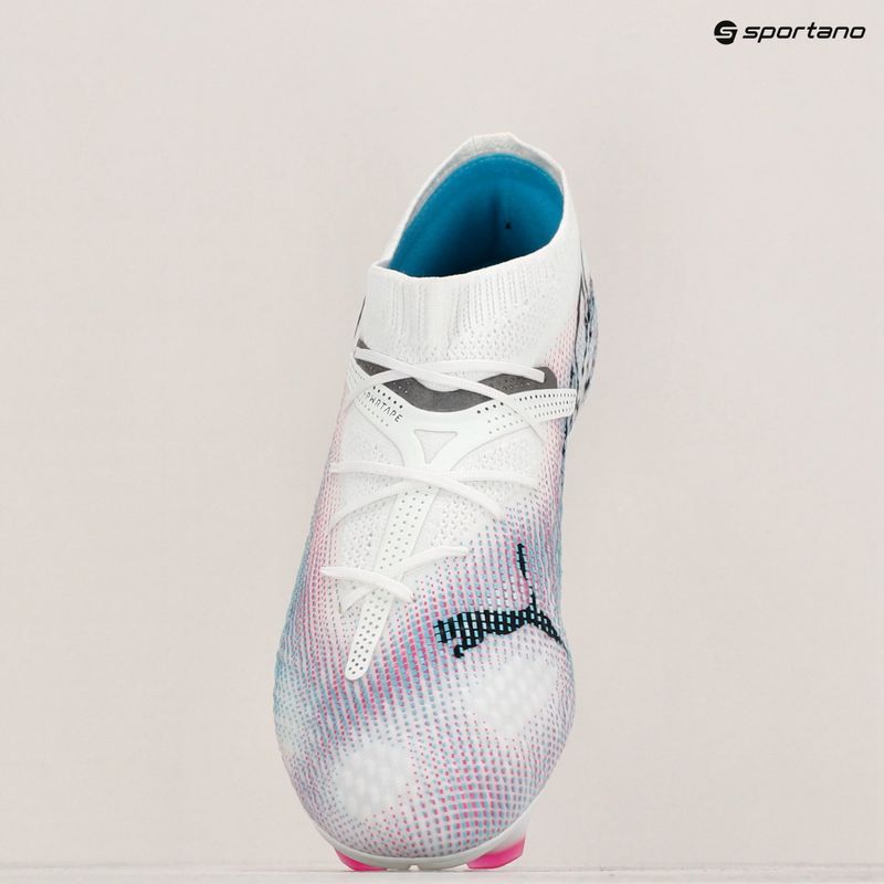 PUMA Future 7 Pro+ FG/AG Fußballschuhe puma weiß/puma schwarz/poison pink 16