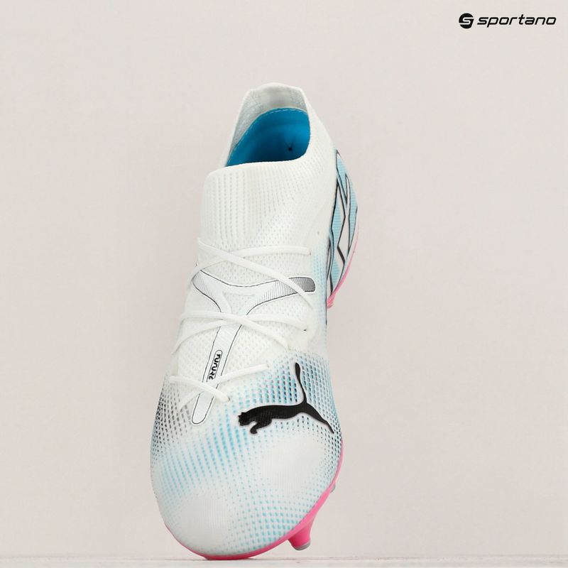 PUMA Future 7 Match MxSG Fußballschuhe puma weiß/puma schwarz/poison pink 16