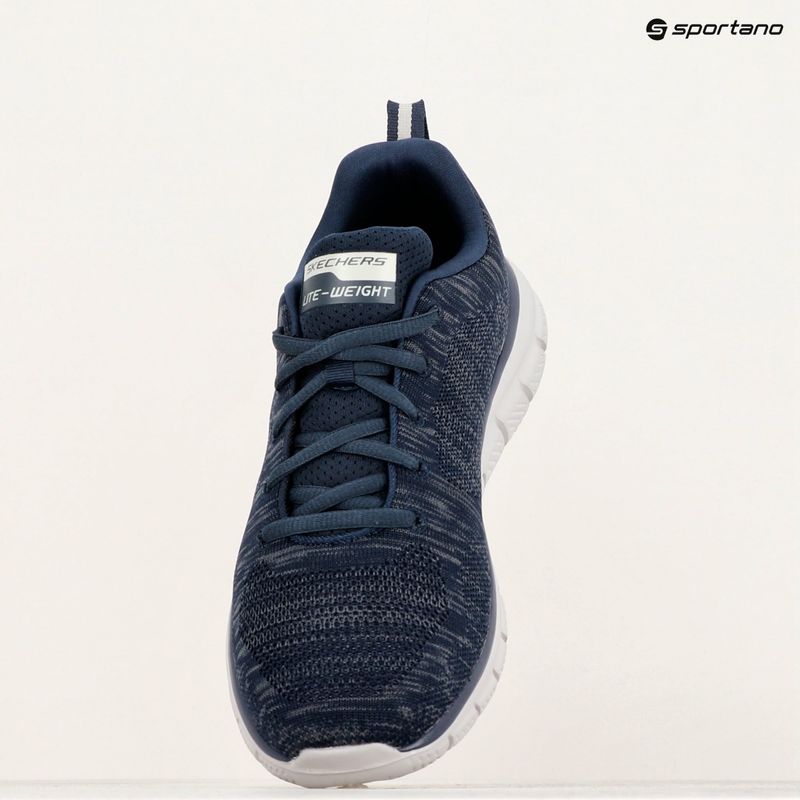 Herrenschuhe SKECHERS Track Front Runner navy/gray 9