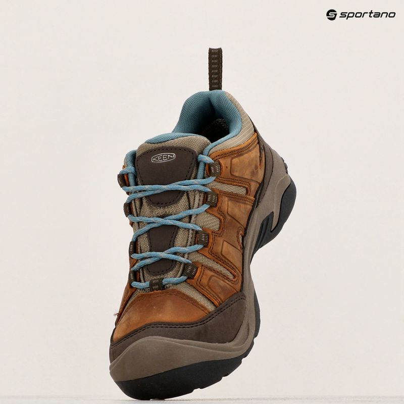 Damen-Trekkingschuhe KEEN Circadia WP syrup/north atlantic 9