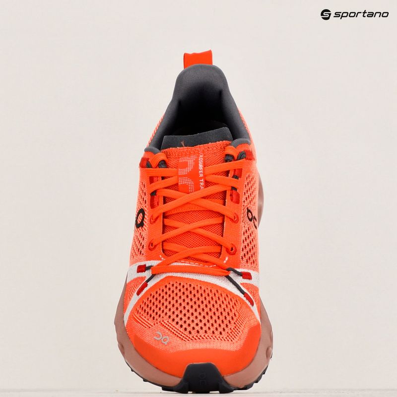 Damen On Cloudsurfer Trail Flamme/Staubrosa Laufschuhe 20