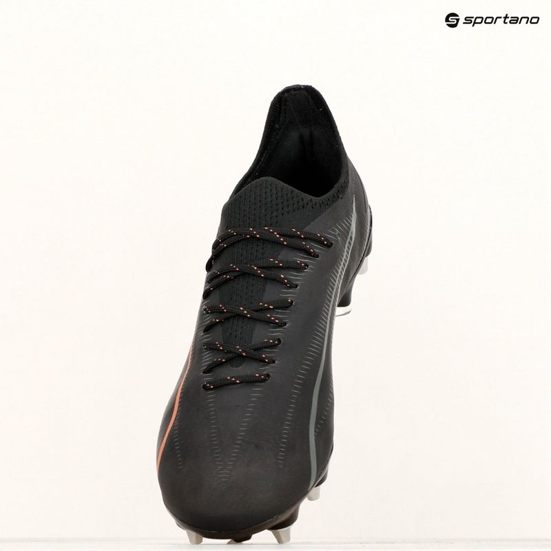 PUMA Ultra Ultimate MxSG Fußballschuhe puma schwarz/kupfer rose 10