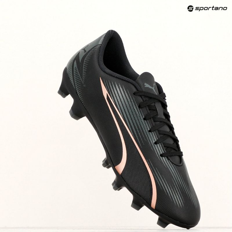 PUMA Ultra Play FG/AG Fußballschuhe puma schwarz/copper rose 10