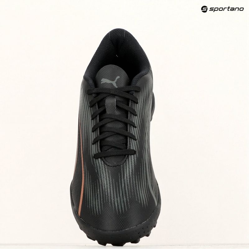 PUMA Ultra Play TT Fußballschuhe puma schwarz/kupfer rose 10