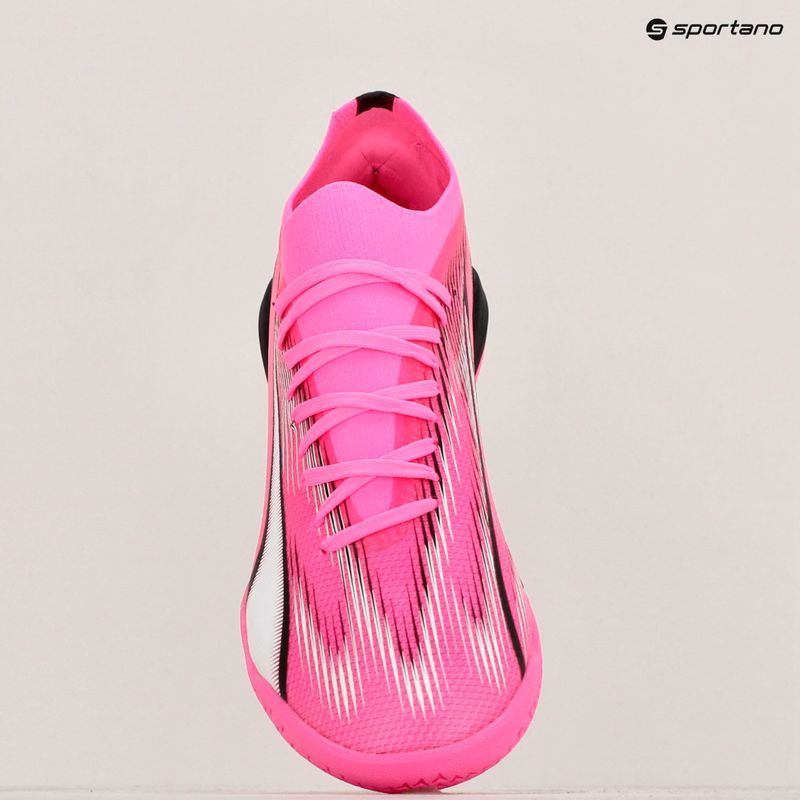 PUMA Ultra Match IT giftrosa/puma weiß/puma schwarz Fußballschuhe 16