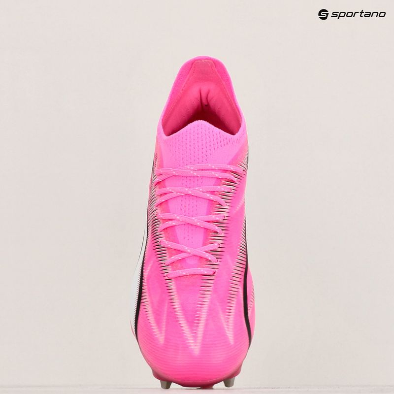 PUMA Ultra Ultimate MxSG Fußballschuhe Gift Pink/Puma Weiß/Puma Schwarz 15
