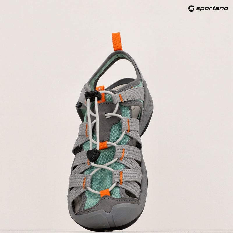 KEEN Drift Creek H2 Alu/Granit grün Damen Trekking Sandalen 9