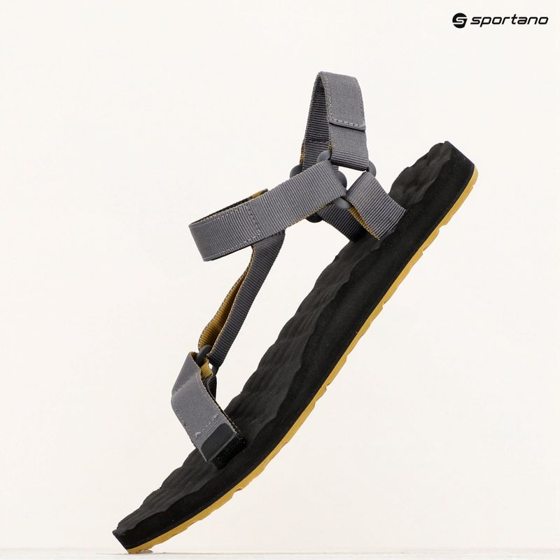 Lizard Trail Herren Sandalen einfarbig dunkelgrau 15