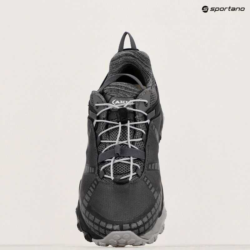 Wanderschuhe Herren AKU Flyrock GTX black/silver 9