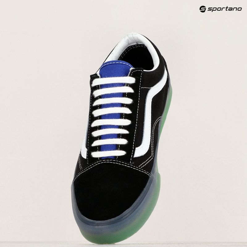 Vans Old Skool Schuhe schwarz/blau 10