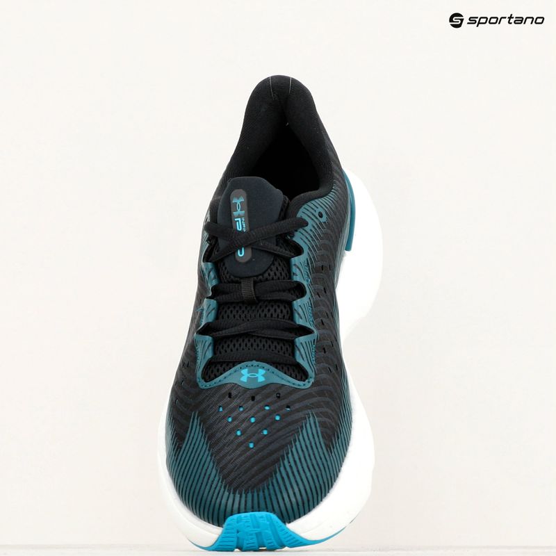 Under Armour Infinite Pro Herren Laufschuhe schwarz/hydro teal/circuit teal 15