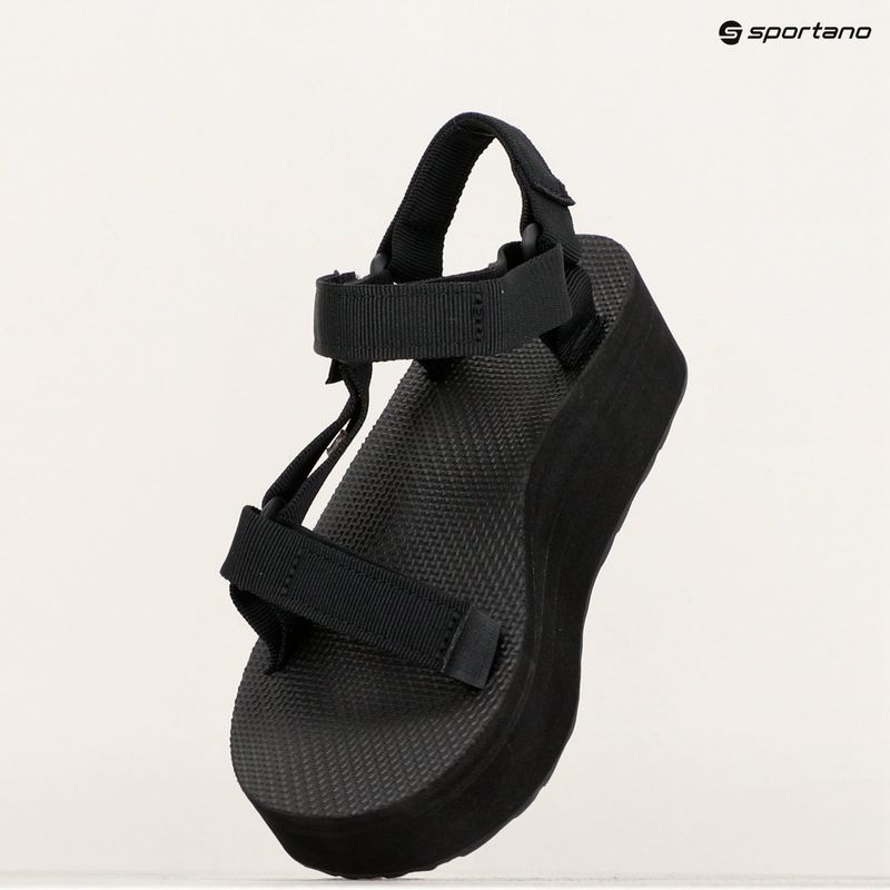 Teva Flatform Universal schwarz Damen Sandalen 15