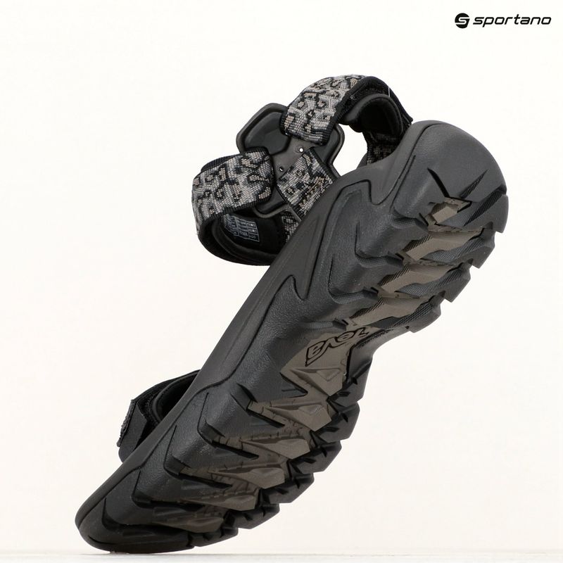 Teva Terra Fi 5 Universal Herren Sandalen magma schwarz/grau 9