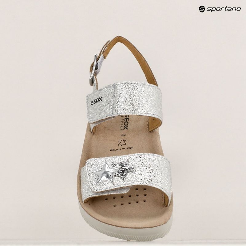 Geox Costarei Silber Junior Sandalen 16