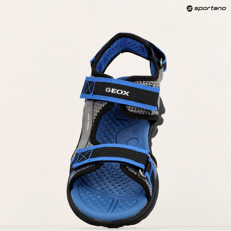 Geox Airadyum grau/royal Junior Sandalen 9