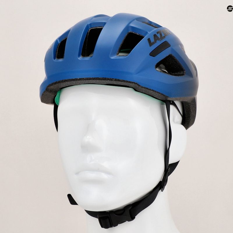 Fahrrad Helm Lazer Tonic KinetiCore matte blue/black 9