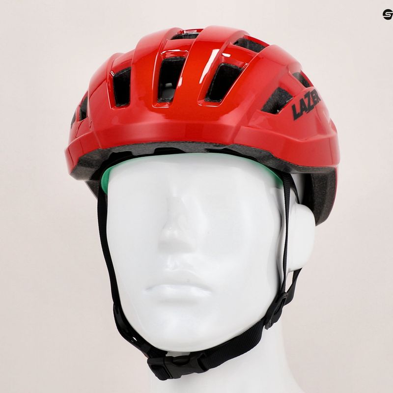 Fahrrad Helm Lazer Tempo KinetiCore red 8