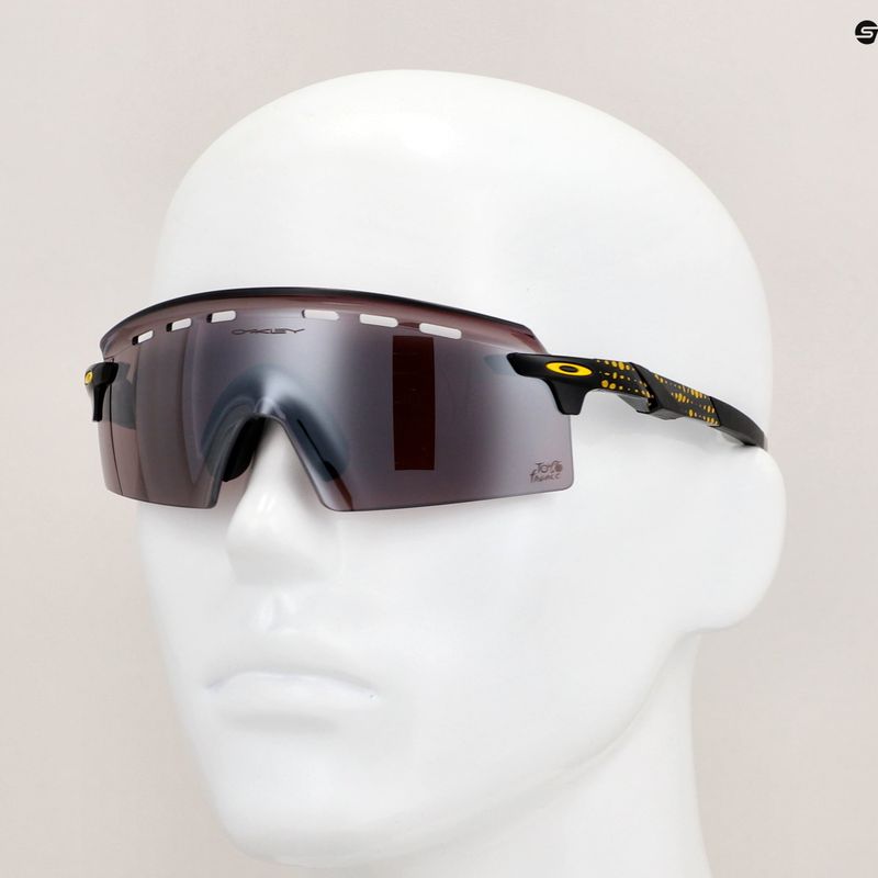 Oakley Encoder Strike 2024 Tour De France schwarz Tinte / prizm Straße schwarz Sonnenbrille 6