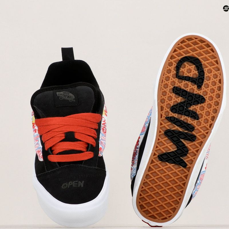 Vans Knu Skool Schuhe schwarz multi 11