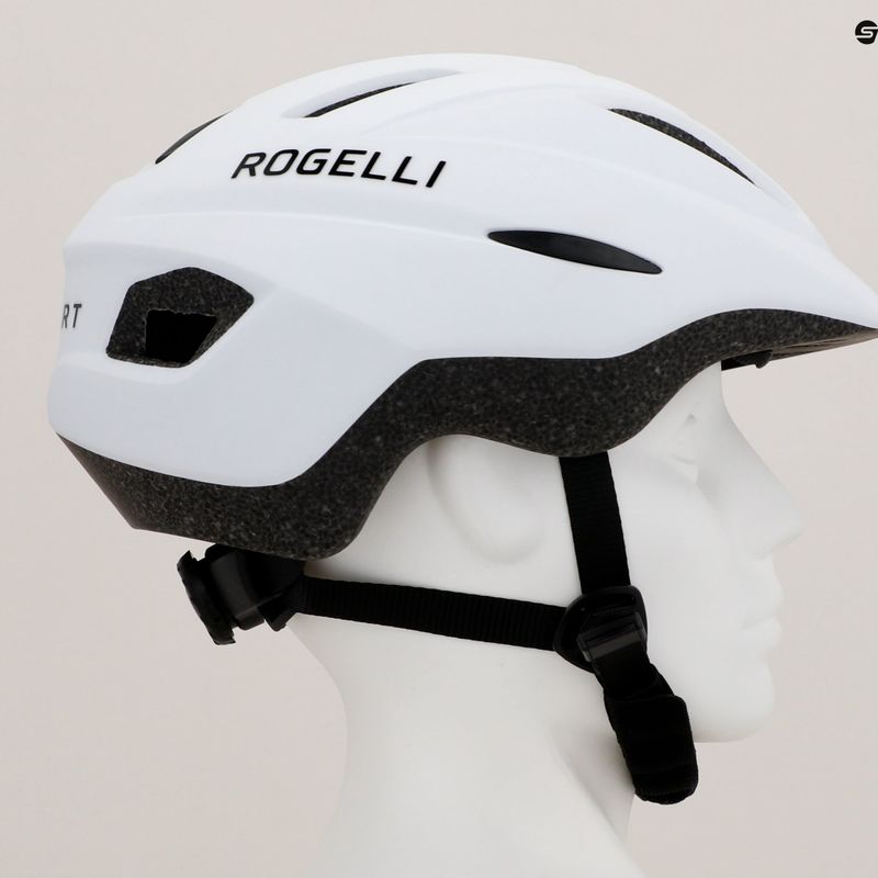 Fahrrad Helm Kinder Rogelli Start white/black 9