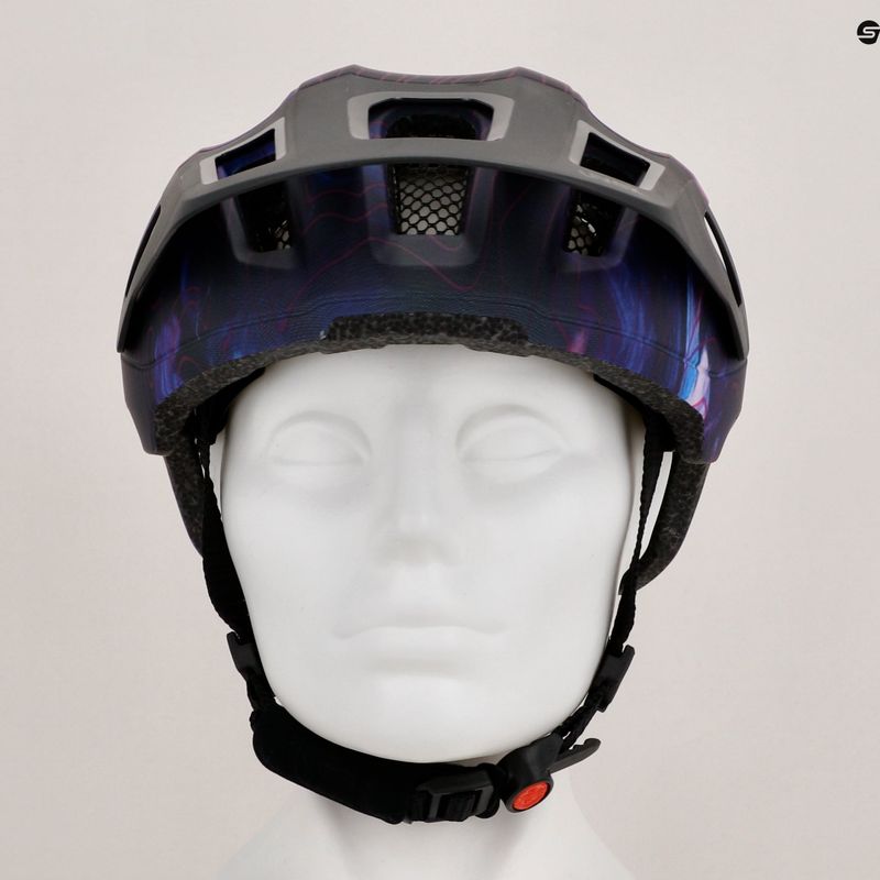 Kinderfahrradhelm UVEX React MIPS Jr galaxy Höhenmesser matt 12