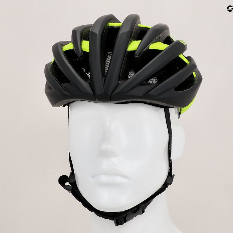 Fahrrad Helm Rogelli Tecta black/fluor 19