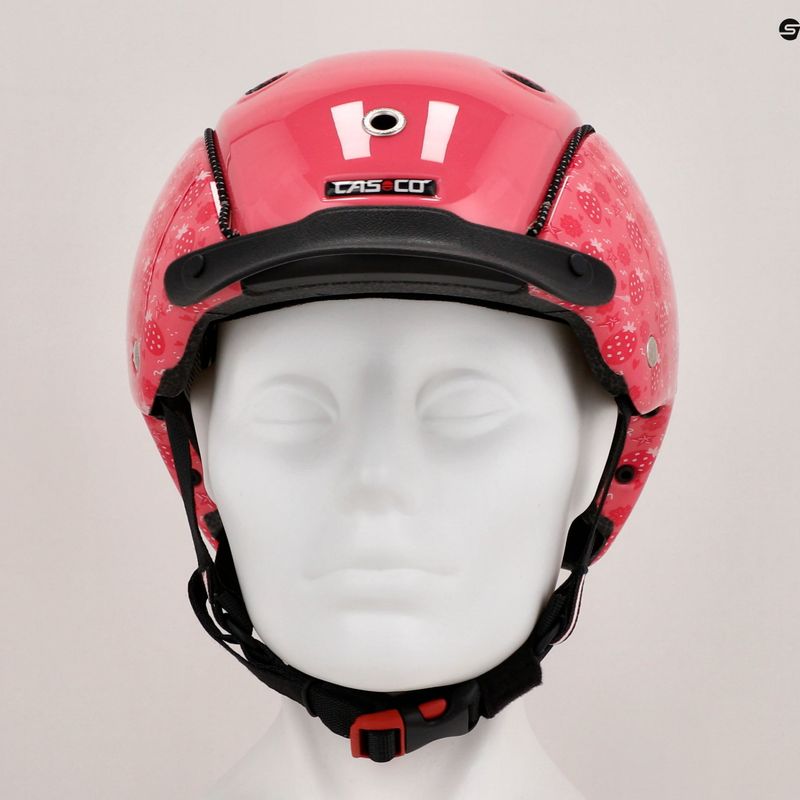 CASCO Mini 2 strawberry blush Kinderfahrradhelm 9