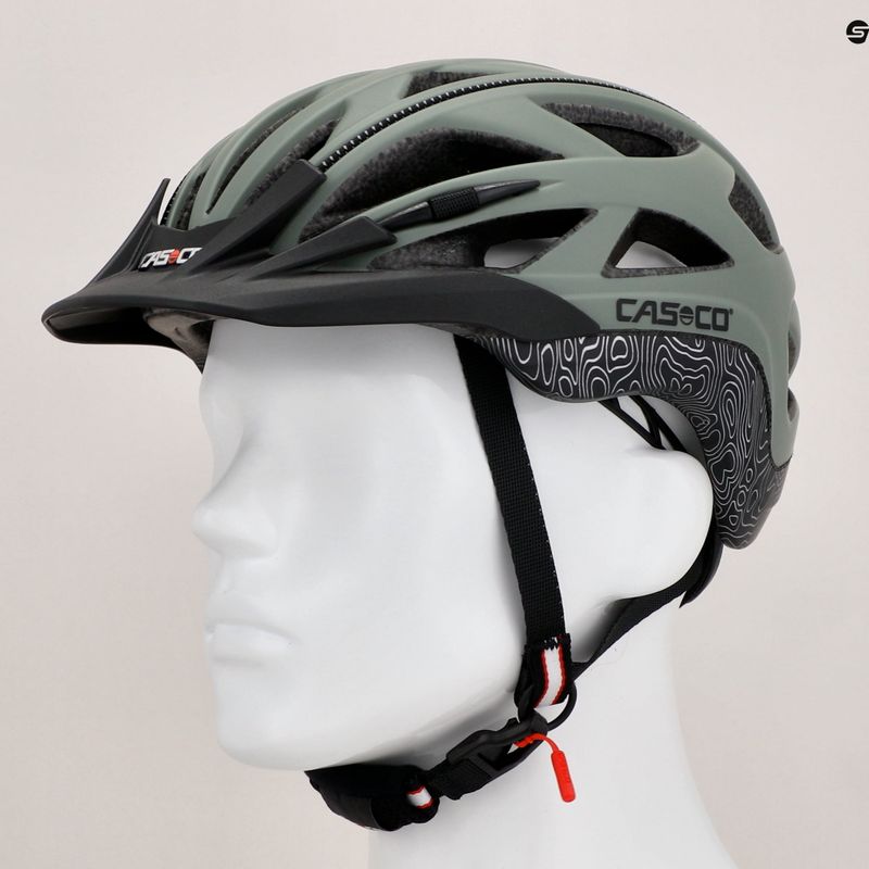 CASCO Activ 2 Pathfinder/grüner Fahrradhelm 9