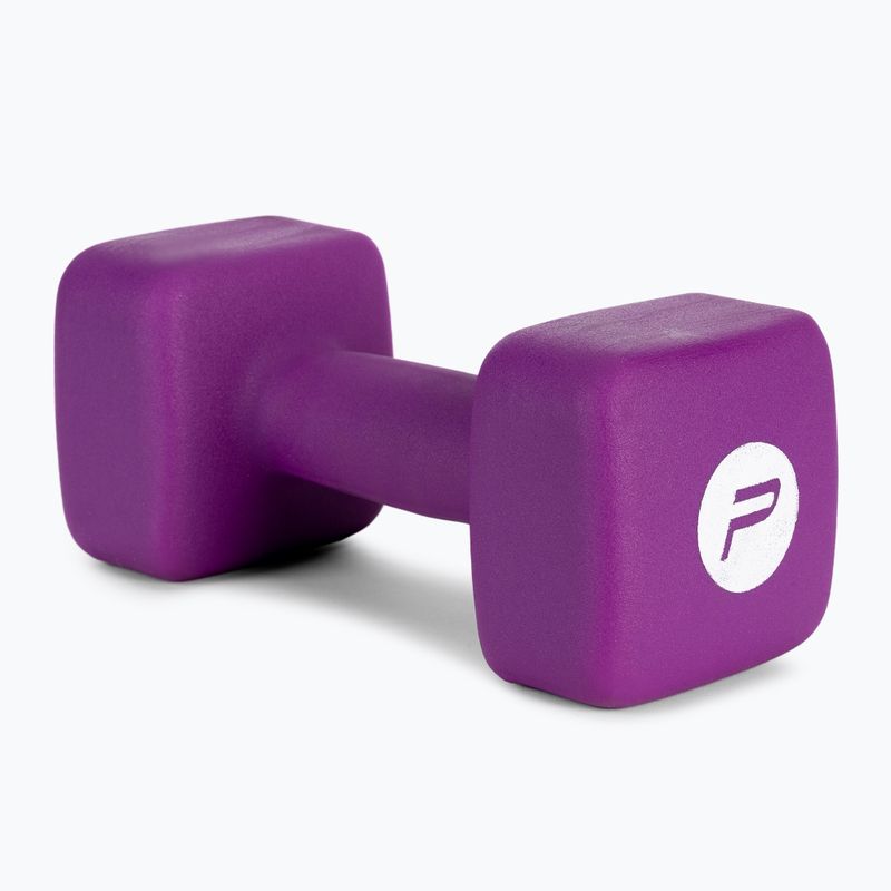 Neopren Kurzhantel 10kg Pure2Improve lila P2I201460
