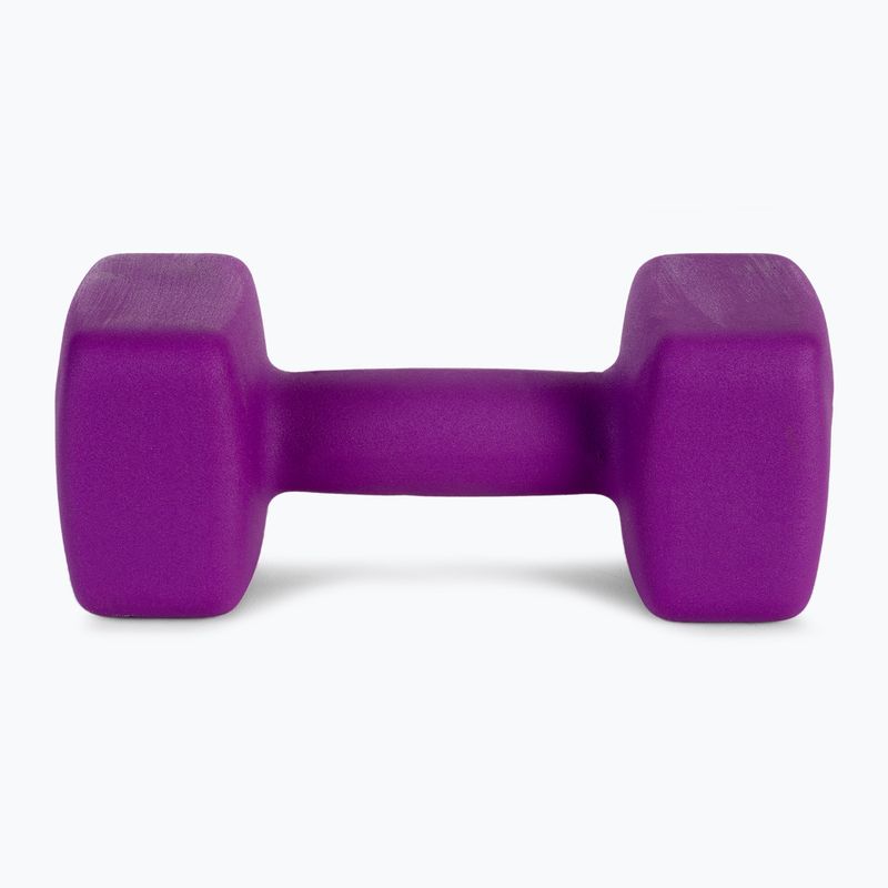 Neopren Kurzhantel 10kg Pure2Improve lila P2I201460 4