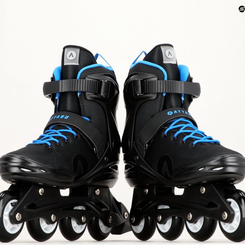 Herren ATTABO Cyclone Rollschuhe schwarz/blau 21