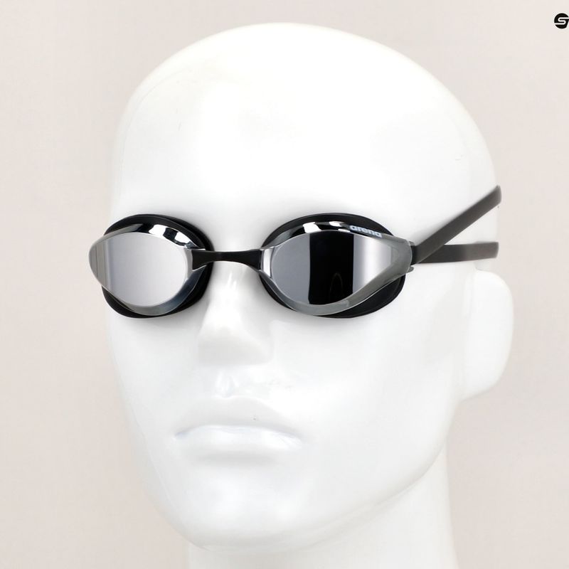 Arena Python Mirror silber/schwarz Schwimmbrille 8