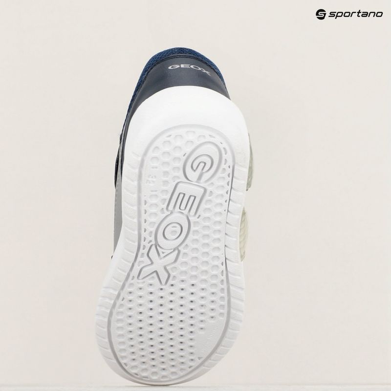 Geox Illuminus ozeanblau/silber Junior Schuhe 18