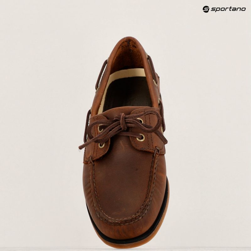 Segelschuhe Herren Timberland Classic Boat Shoe medium brown full grain 9